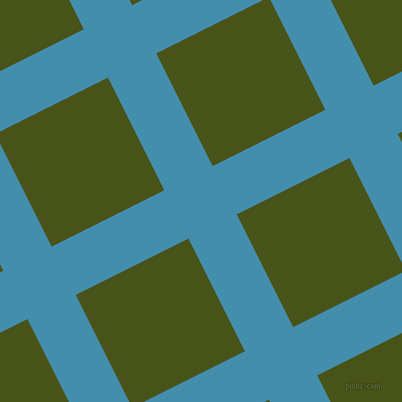27/117 degree angle diagonal checkered chequered lines, 54 pixel lines width, 126 pixel square size, plaid checkered seamless tileable