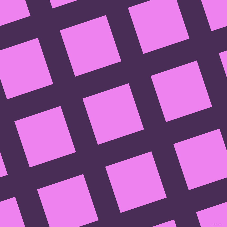18/108 degree angle diagonal checkered chequered lines, 88 pixel lines width, 185 pixel square size, plaid checkered seamless tileable