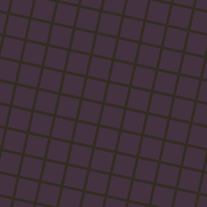 77/167 degree angle diagonal checkered chequered lines, 11 pixel line width, 80 pixel square size, plaid checkered seamless tileable