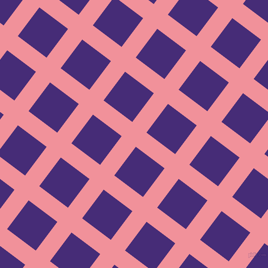 53/143 degree angle diagonal checkered chequered lines, 35 pixel line width, 71 pixel square size, plaid checkered seamless tileable