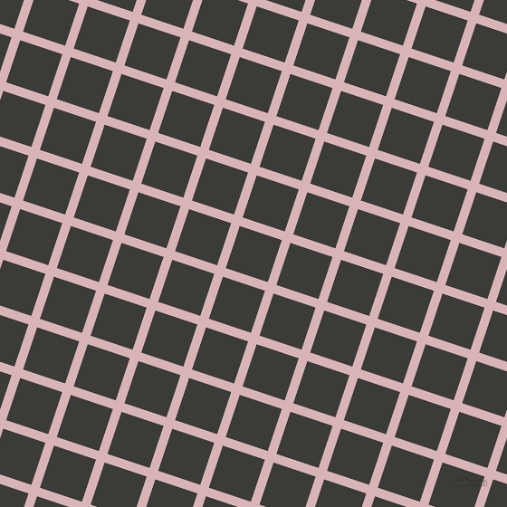 72/162 degree angle diagonal checkered chequered lines, 10 pixel lines width, 49 pixel square size, plaid checkered seamless tileable