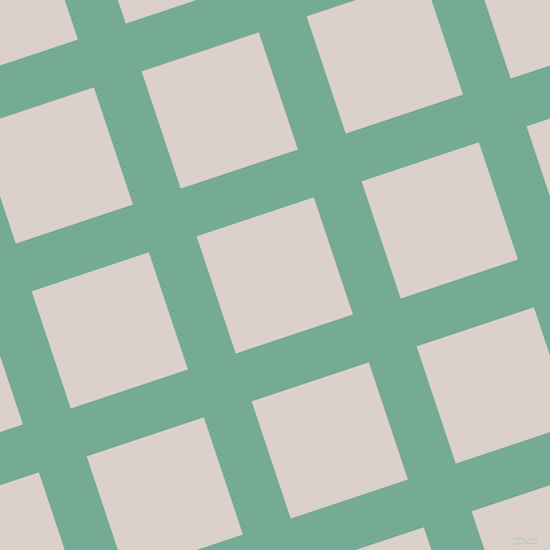 18/108 degree angle diagonal checkered chequered lines, 73 pixel lines width, 179 pixel square size, Acapulco and Swiss Coffee plaid checkered seamless tileable