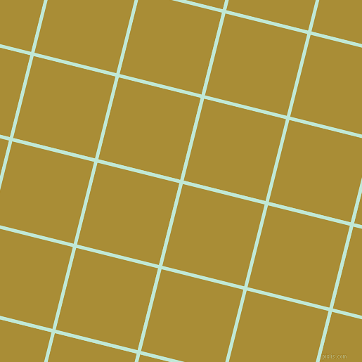 76/166 degree angle diagonal checkered chequered lines, 5 pixel line width, 120 pixel square size, Aero Blue and Reef Gold plaid checkered seamless tileable