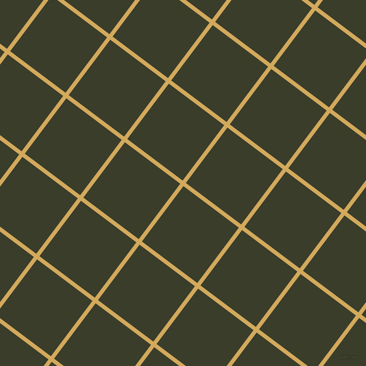 53/143 degree angle diagonal checkered chequered lines, 8 pixel line width, 139 pixel square size, Apache and Green Kelp plaid checkered seamless tileable