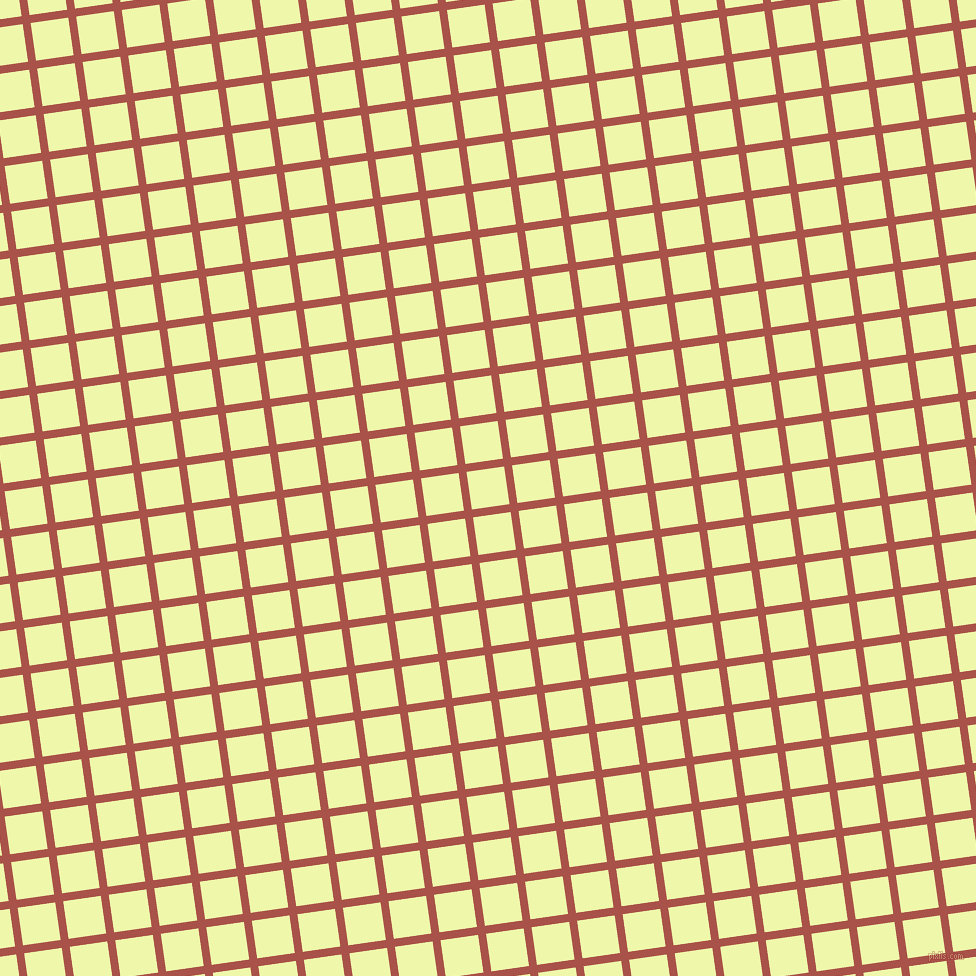 8/98 degree angle diagonal checkered chequered lines, 8 pixel line width, 38 pixel square size, Apple Blossom and Australian Mint plaid checkered seamless tileable