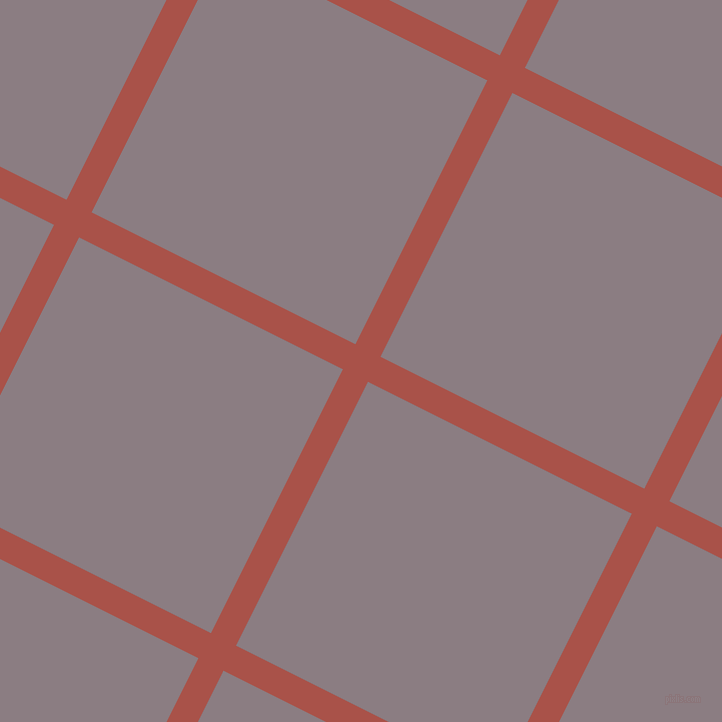 63/153 degree angle diagonal checkered chequered lines, 28 pixel line width, 295 pixel square size, Apple Blossom and Venus plaid checkered seamless tileable