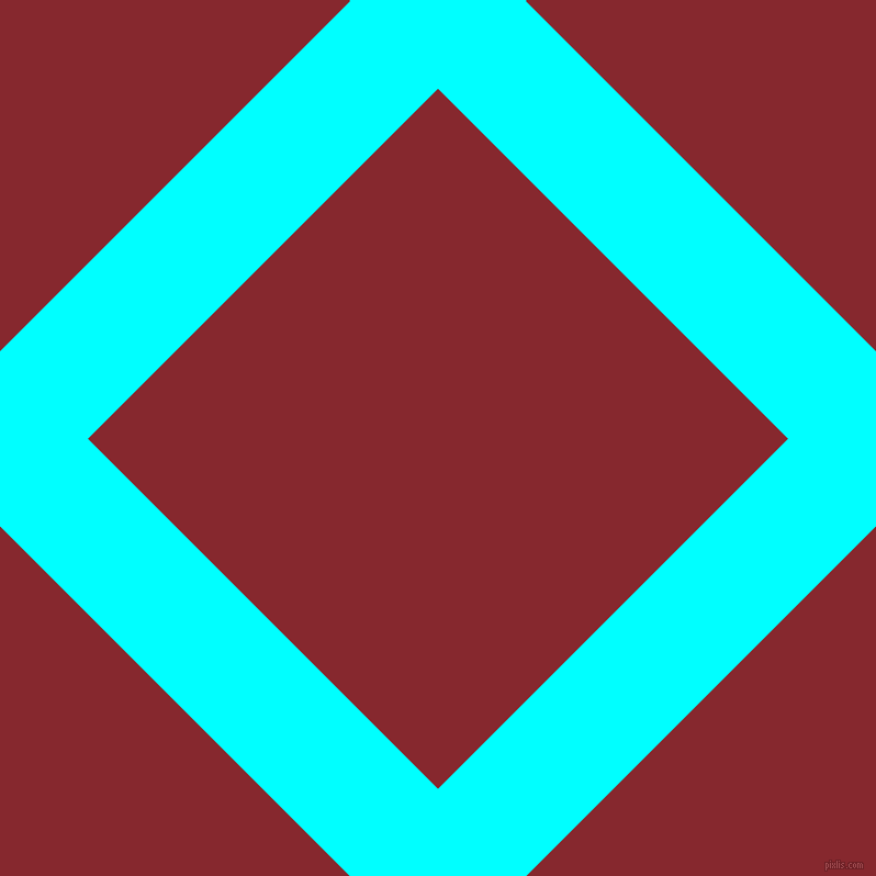 45/135 degree angle diagonal checkered chequered lines, 113 pixel lines width, 451 pixel square size, Aqua and Flame Red plaid checkered seamless tileable