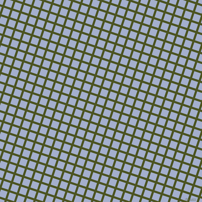 72/162 degree angle diagonal checkered chequered lines, 7 pixel lines width, 23 pixel square size, Army green and Echo Blue plaid checkered seamless tileable