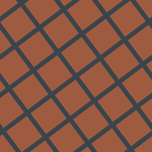 37/127 degree angle diagonal checkered chequered lines, 15 pixel line width, 87 pixel square size, Arsenic and Sepia plaid checkered seamless tileable