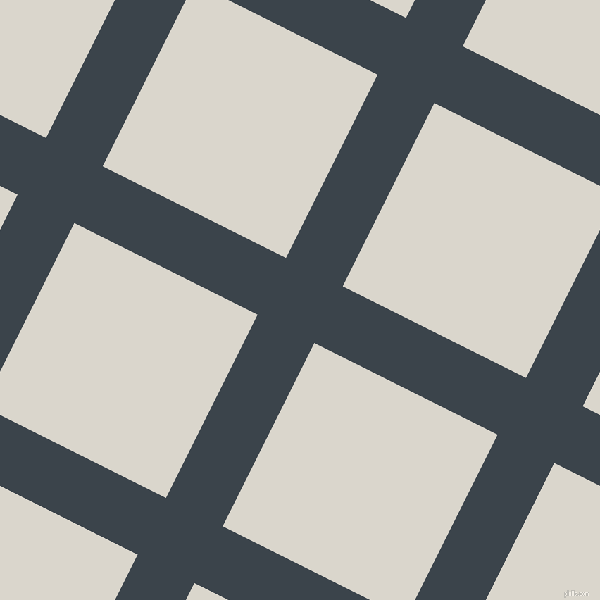 63/153 degree angle diagonal checkered chequered lines, 90 pixel lines width, 291 pixel square size, Arsenic and White Pointer plaid checkered seamless tileable