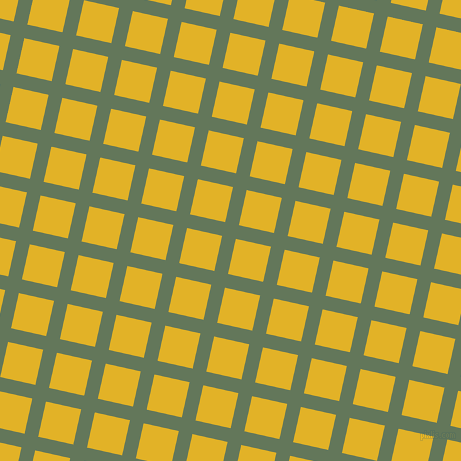 77/167 degree angle diagonal checkered chequered lines, 14 pixel lines width, 36 pixel square size, Axolotl and Gold Tips plaid checkered seamless tileable