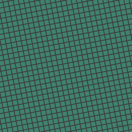 11/101 degree angle diagonal checkered chequered lines, 3 pixel line width, 15 pixel square size, Baltic Sea and Viridian plaid checkered seamless tileable