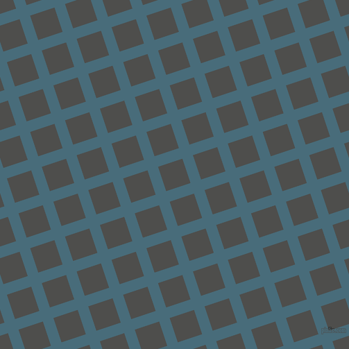 18/108 degree angle diagonal checkered chequered lines, 16 pixel lines width, 37 pixel square size, Bismark and Ship Grey plaid checkered seamless tileable