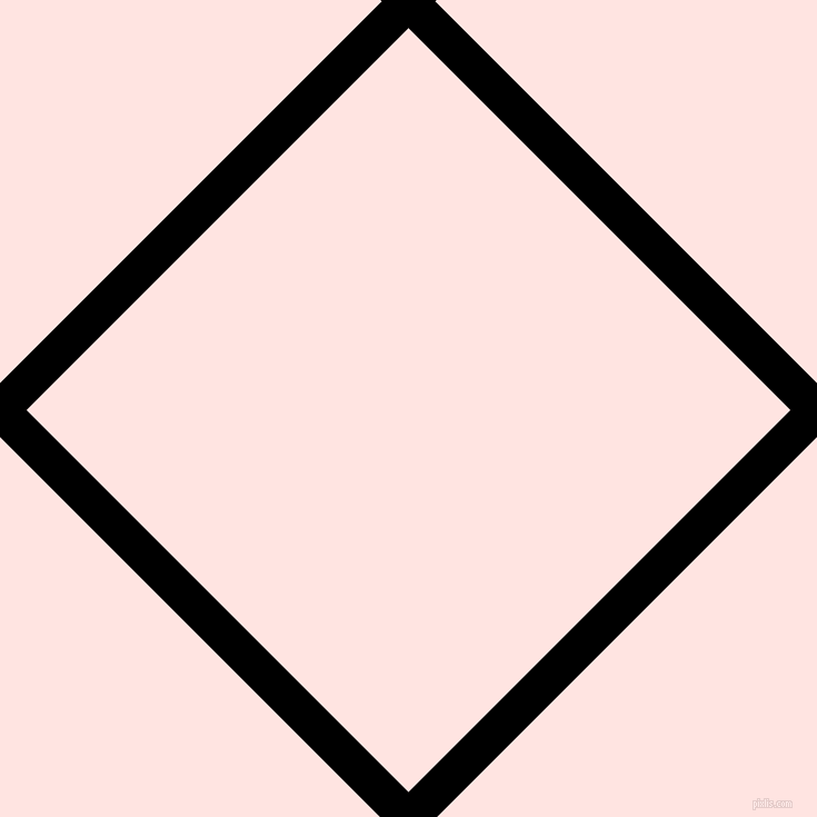 45/135 degree angle diagonal checkered chequered lines, 34 pixel line width, 486 pixel square size, Black and Misty Rose plaid checkered seamless tileable