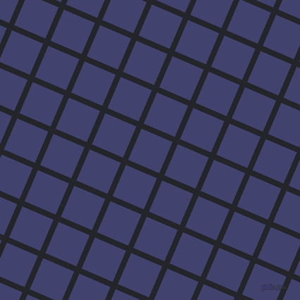 67/157 degree angle diagonal checkered chequered lines, 8 pixel lines width, 48 pixel square sizeBlack Russian and Corn Flower Blue plaid checkered seamless tileable