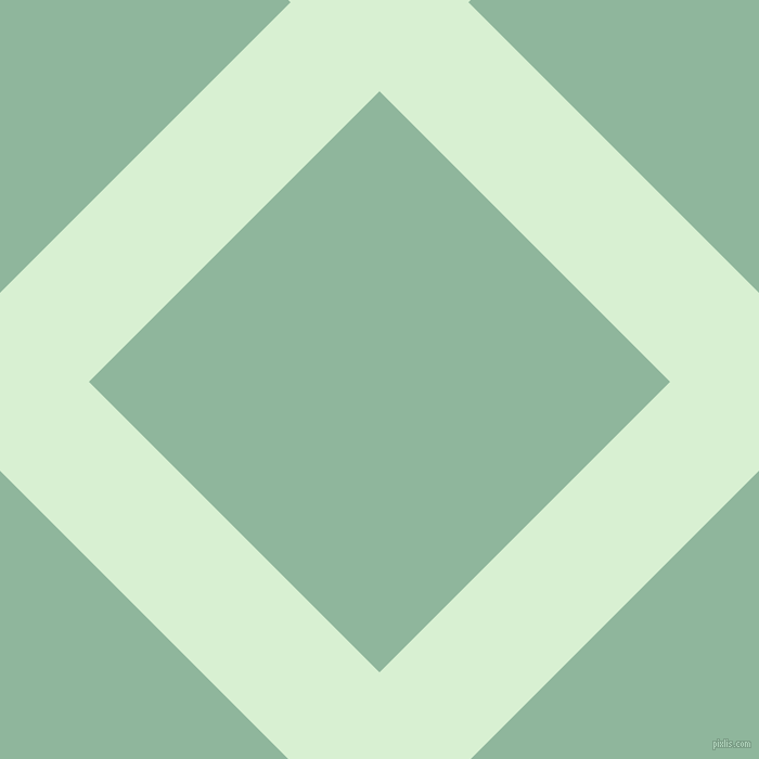45/135 degree angle diagonal checkered chequered lines, 116 pixel line width, 379 pixel square size, Blue Romance and Summer Green plaid checkered seamless tileable