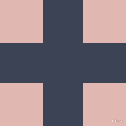 checkered chequered horizontal vertical lines, 135 pixel lines width, 290 pixel square size, Blue Zodiac and Cavern Pink plaid checkered seamless tileable