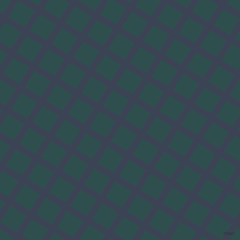 58/148 degree angle diagonal checkered chequered lines, 21 pixel line width, 65 pixel square size, Blue Zodiac and Dark Slate Grey plaid checkered seamless tileable