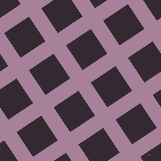 34/124 degree angle diagonal checkered chequered lines, 51 pixel lines width, 102 pixel square size, Bouquet and Melanzane plaid checkered seamless tileable