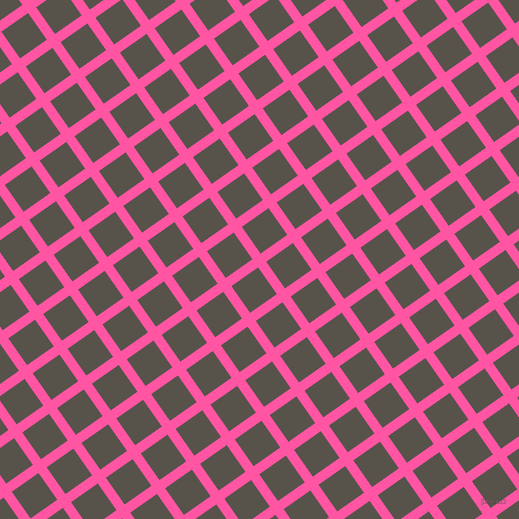 35/125 degree angle diagonal checkered chequered lines, 14 pixel lines width, 46 pixel square size, Brilliant Rose and Masala plaid checkered seamless tileable