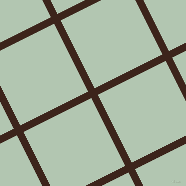 27/117 degree angle diagonal checkered chequered lines, 25 pixel lines width, 261 pixel square size, Brown Pod and Zanah plaid checkered seamless tileable