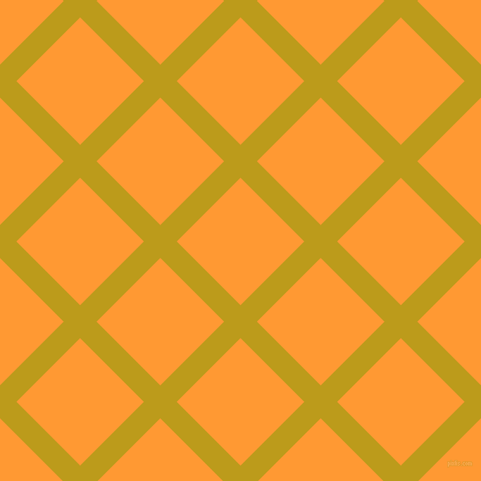 45/135 degree angle diagonal checkered chequered lines, 33 pixel line width, 128 pixel square sizeBuddha Gold and Neon Carrot plaid checkered seamless tileable