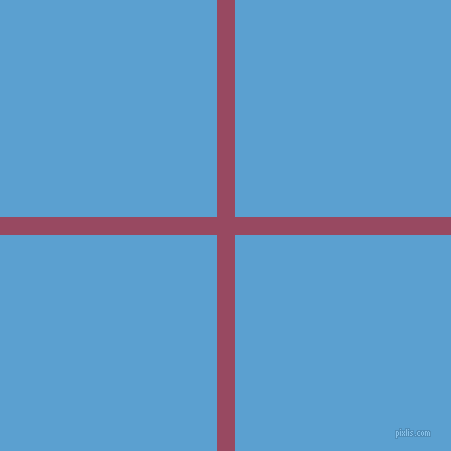 checkered chequered horizontal vertical lines, 18 pixel lines width, 433 pixel square size, Cadillac and Picton Blue plaid checkered seamless tileable