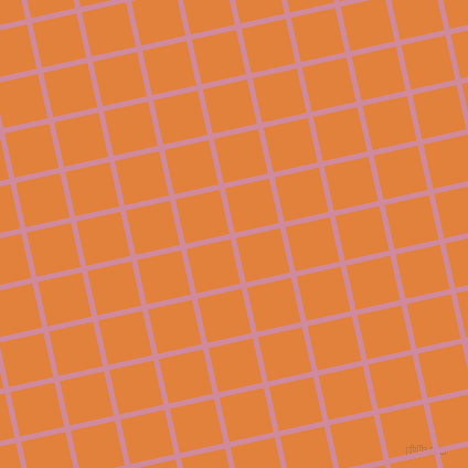 13/103 degree angle diagonal checkered chequered lines, 5 pixel line width, 41 pixel square size, Can Can and Tree Poppy plaid checkered seamless tileable