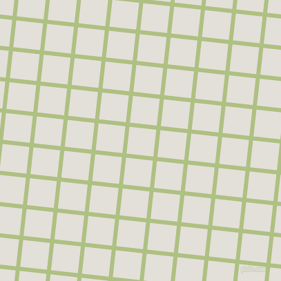 84/174 degree angle diagonal checkered chequered lines, 6 pixel line width, 39 pixel square size, Caper and Vista White plaid checkered seamless tileable