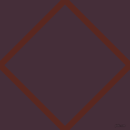 45/135 degree angle diagonal checkered chequered lines, 21 pixel line width, 297 pixel square size, Caput Mortuum and Barossa plaid checkered seamless tileable