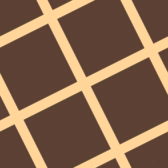 27/117 degree angle diagonal checkered chequered lines, 34 pixel line width, 220 pixel square sizeCaramel and Very Dark Brown plaid checkered seamless tileable