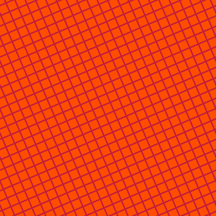 23/113 degree angle diagonal checkered chequered lines, 5 pixel lines width, 27 pixel square size, Cardinal and Vermilion plaid checkered seamless tileable