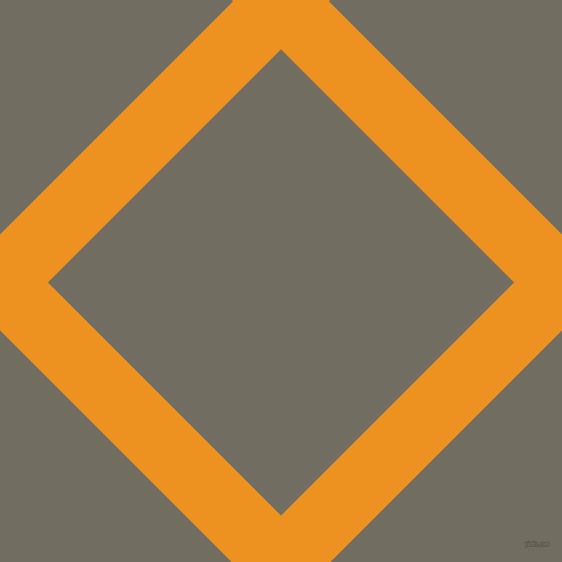 45/135 degree angle diagonal checkered chequered lines, 98 pixel lines width, 477 pixel square size, Carrot Orange and Flint plaid checkered seamless tileable