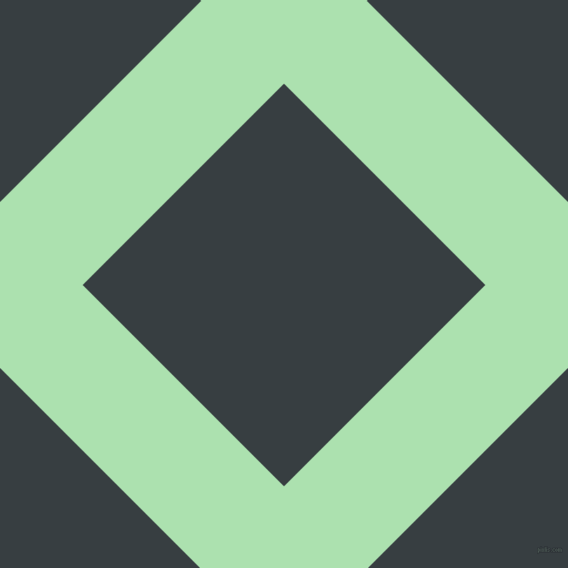 45/135 degree angle diagonal checkered chequered lines, 167 pixel lines width, 406 pixel square size, Celadon and Mine Shaft plaid checkered seamless tileable