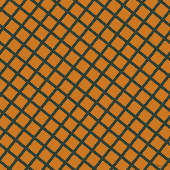 51/141 degree angle diagonal checkered chequered lines, 9 pixel line width, 34 pixel square size, Celtic and Ochre plaid checkered seamless tileable