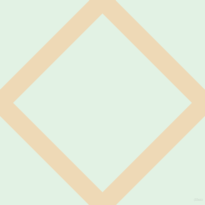 45/135 degree angle diagonal checkered chequered lines, 76 pixel line width, 518 pixel square size, Champagne and Frosted Mint plaid checkered seamless tileable
