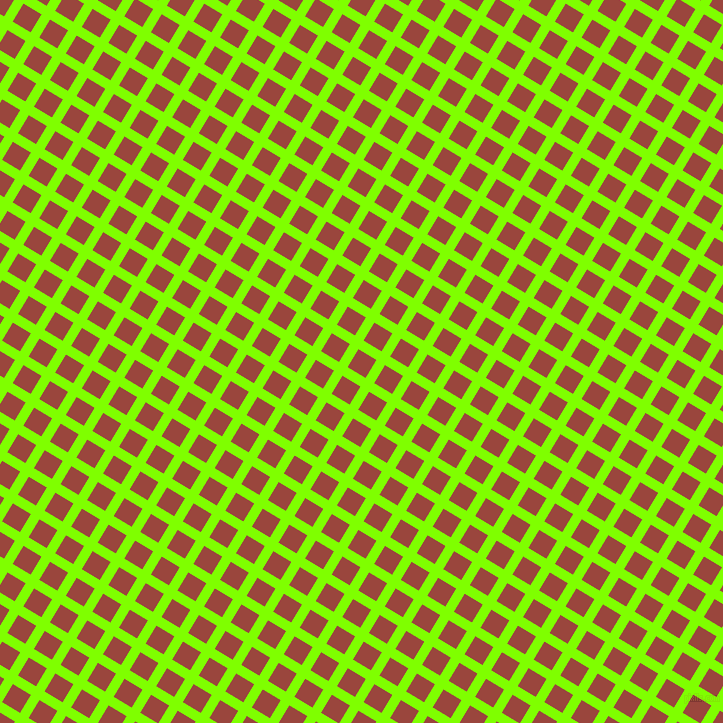 59/149 degree angle diagonal checkered chequered lines, 10 pixel line width, 21 pixel square size, Chartreuse and Cognac plaid checkered seamless tileable