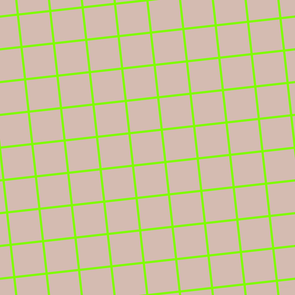 6/96 degree angle diagonal checkered chequered lines, 7 pixel line width, 97 pixel square size, Chartreuse and Wafer plaid checkered seamless tileable