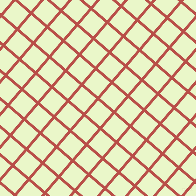 49/139 degree angle diagonal checkered chequered lines, 9 pixel lines width, 60 pixel square size, Chestnut and Snow Flurry plaid checkered seamless tileable