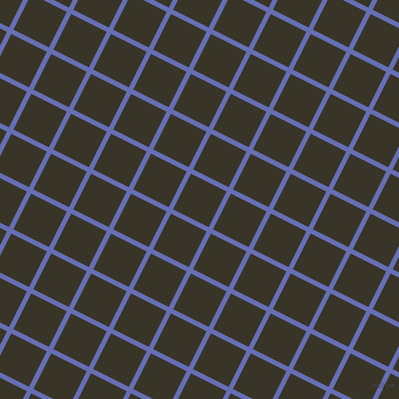 63/153 degree angle diagonal checkered chequered lines, 7 pixel line width, 58 pixel square size, Chetwode Blue and Graphite plaid checkered seamless tileable