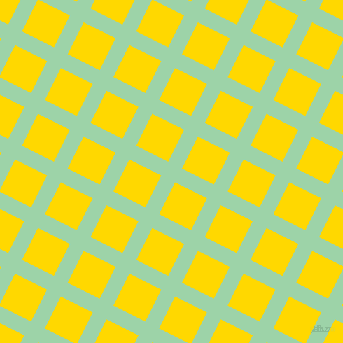 63/153 degree angle diagonal checkered chequered lines, 22 pixel line width, 51 pixel square size, Chinook and School Bus Yellow plaid checkered seamless tileable