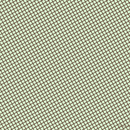 29/119 degree angle diagonal checkered chequered lines, 2 pixel line width, 9 pixel square size, Cioccolato and Snowy Mint plaid checkered seamless tileable