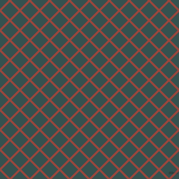45/135 degree angle diagonal checkered chequered lines, 8 pixel lines width, 47 pixel square size, Cognac and Blue Dianne plaid checkered seamless tileable