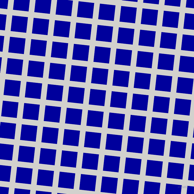 84/174 degree angle diagonal checkered chequered lines, 20 pixel lines width, 55 pixel square size, Concrete and New Midnight Blue plaid checkered seamless tileable