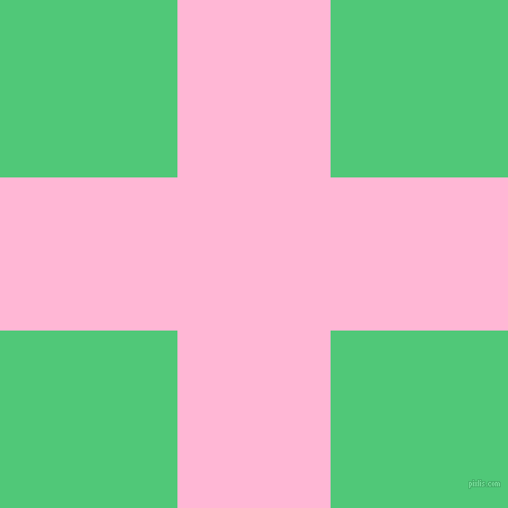 checkered chequered horizontal vertical lines, 170 pixel lines width, 394 pixel square size, Cotton Candy and Emerald plaid checkered seamless tileable