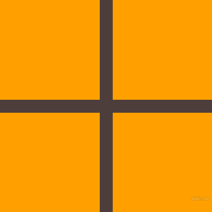 checkered chequered horizontal vertical lines, 26 pixel line width, 399 pixel square size, Crater Brown and Orange Peel plaid checkered seamless tileable