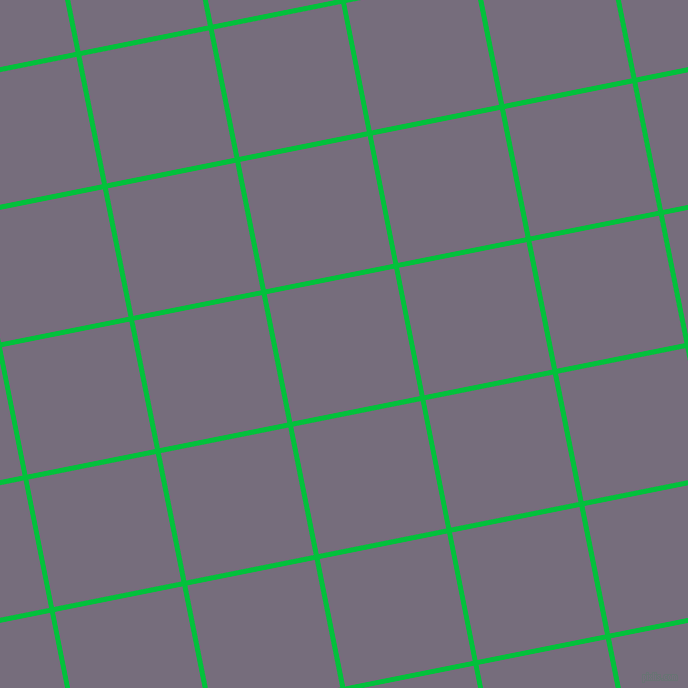 11/101 degree angle diagonal checkered chequered lines, 5 pixel line width, 130 pixel square size, Dark Pastel Green and Mamba plaid checkered seamless tileable