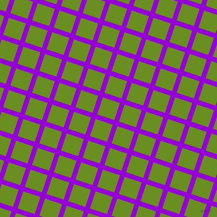 72/162 degree angle diagonal checkered chequered lines, 17 pixel lines width, 63 pixel square size, Dark Violet and Olive Drab plaid checkered seamless tileable