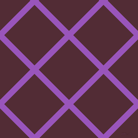 45/135 degree angle diagonal checkered chequered lines, 20 pixel line width, 143 pixel square size, Deep Lilac and Wine Berry plaid checkered seamless tileable