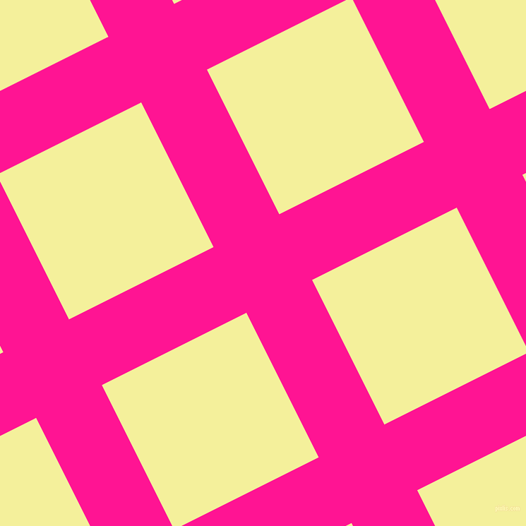 27/117 degree angle diagonal checkered chequered lines, 104 pixel lines width, 229 pixel square size, Deep Pink and Portafino plaid checkered seamless tileable